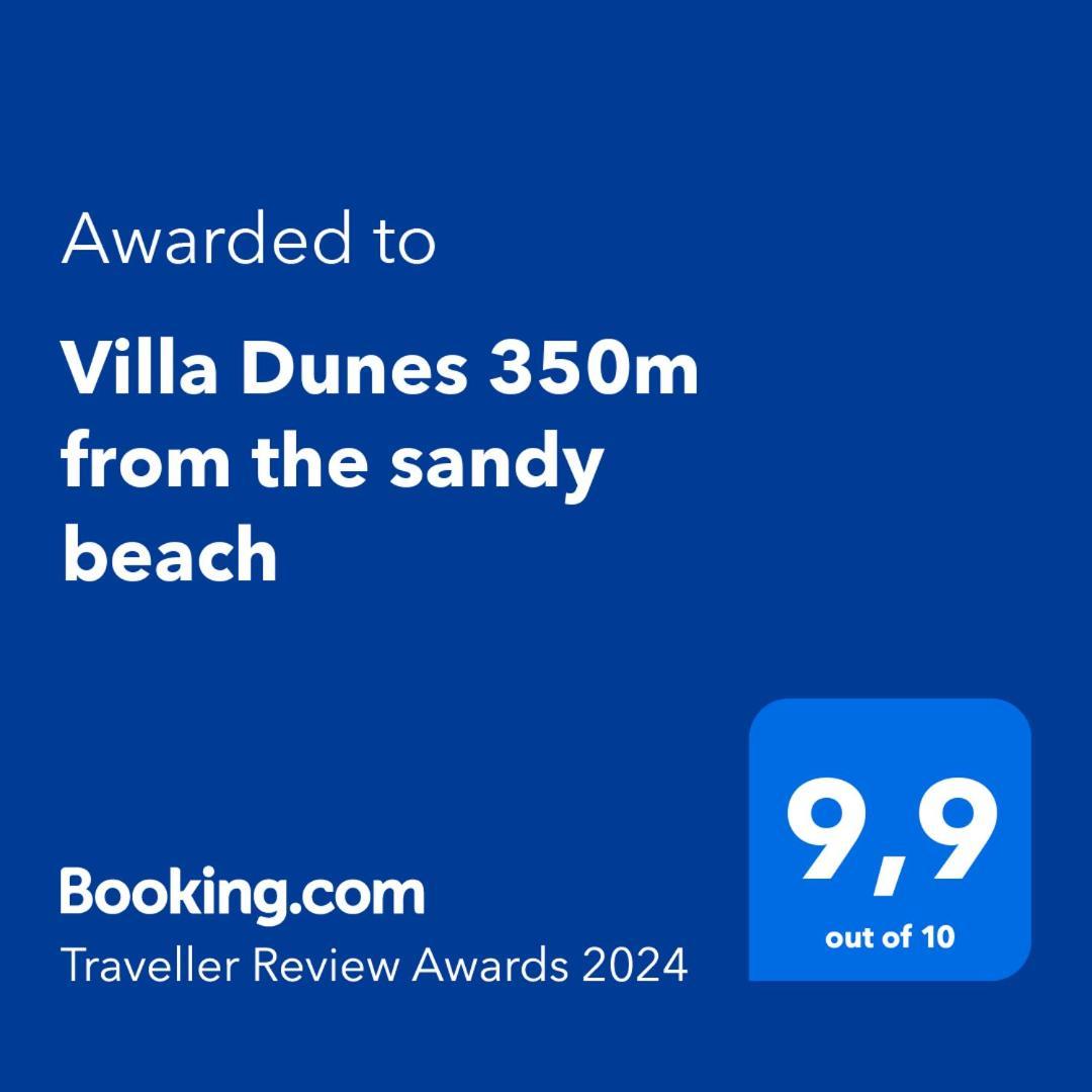 Villa Dunes 350M From The Sandy Beach Kalogria  Eksteriør billede